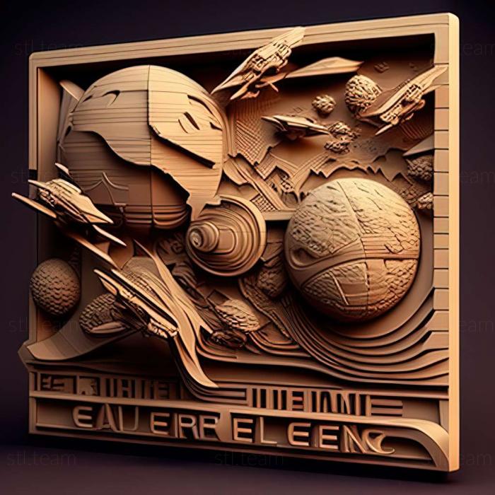 3D модель Гра космічні імперії 5 (STL)
